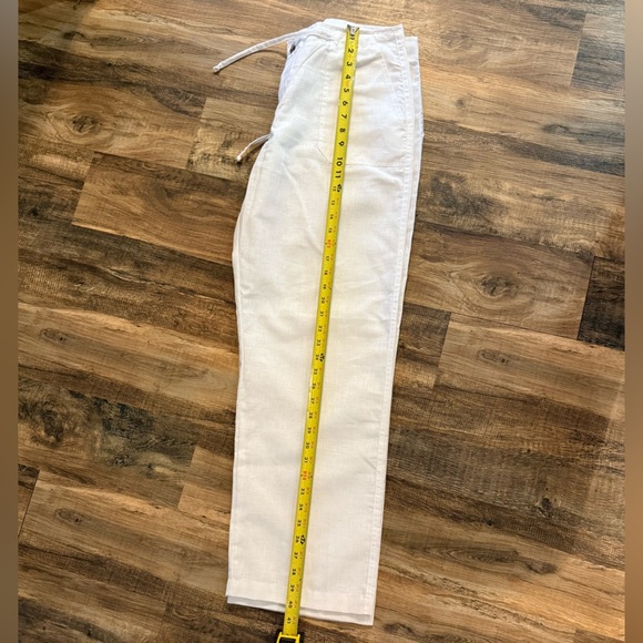 100% Linen Drawstring Pants - Picture 7 of 8
